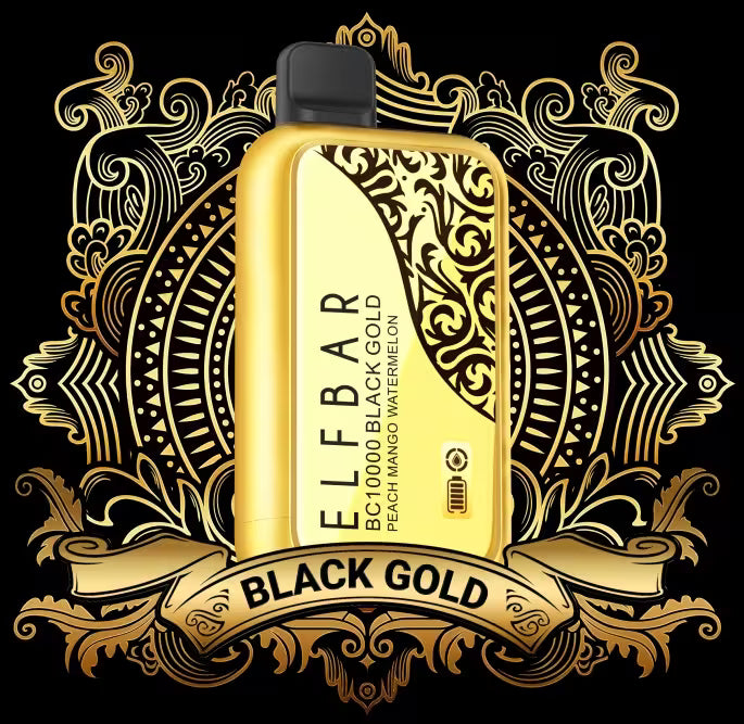 BUY ONE GET ONE FREE ELF BAR BC10000 BLACK GOLD